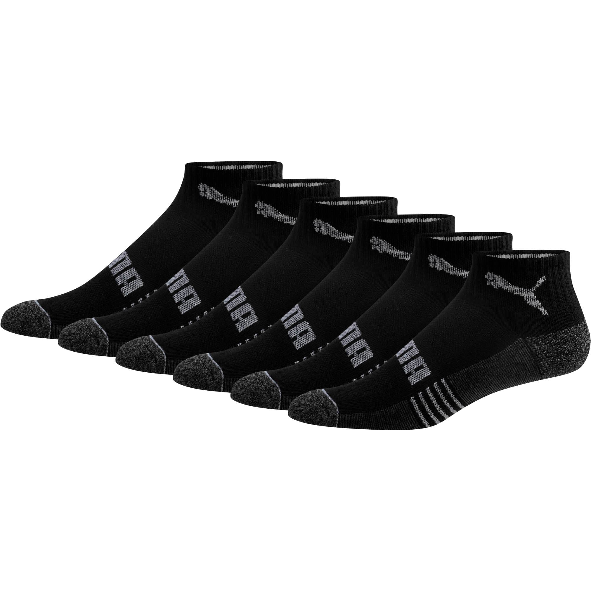 Men S Quarter Crew Socks 6 Pack Puma Us